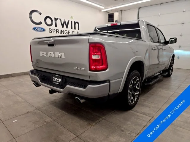 Used 2025 Billet Silver Metallic Clearcoat Ram Laramie image 6