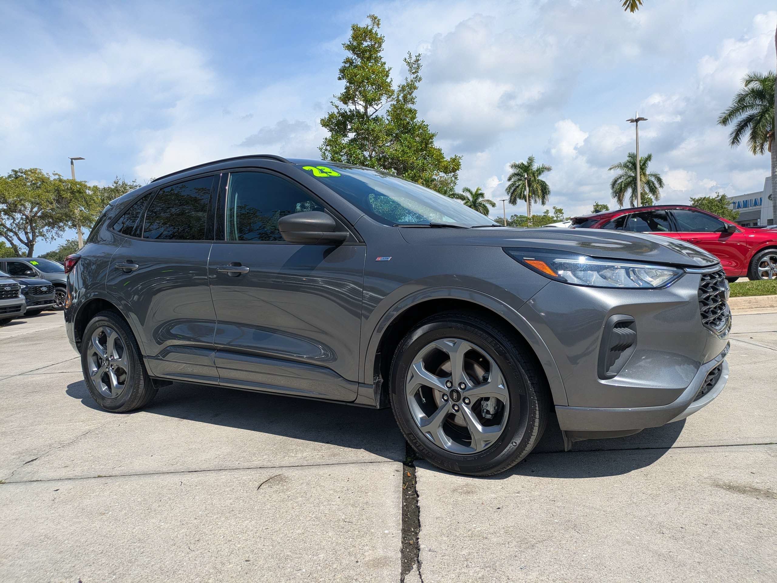 Used 2023 Carbonized Gray Metallic Ford ST-Line image 1