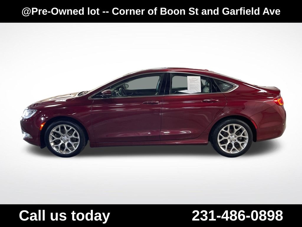 Used 2015 Chrysler 200 C with VIN 1C3CCCEGXFN544016 for sale in Traverse City, MI