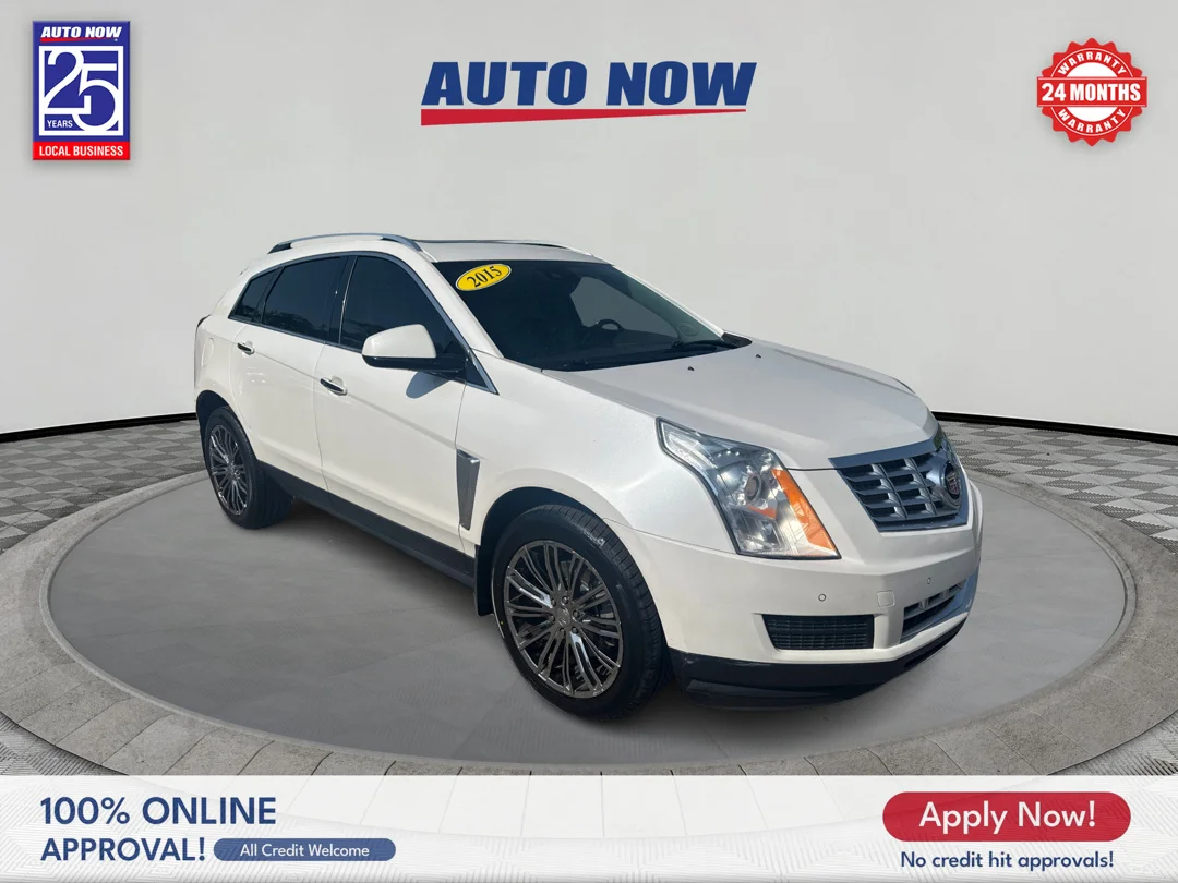 Used 2015 White Cadillac Luxury Collection image 6