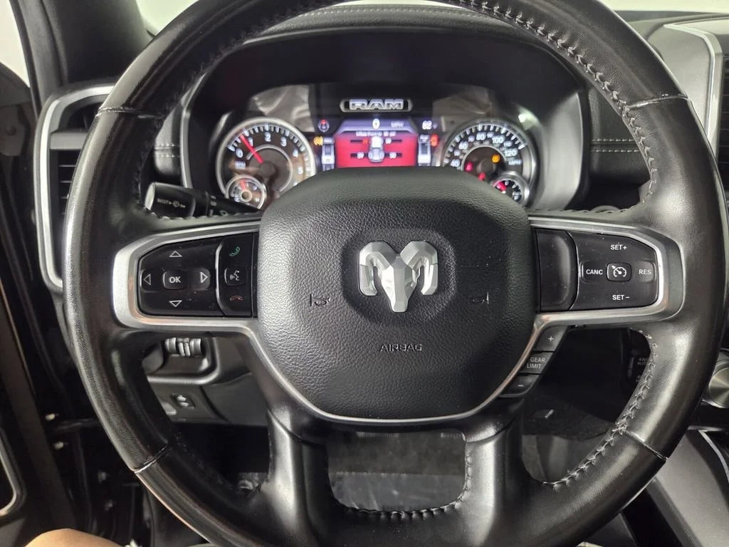 Used 2021 Diamond Black Crystal Pearlcoat Ram Laramie image 16