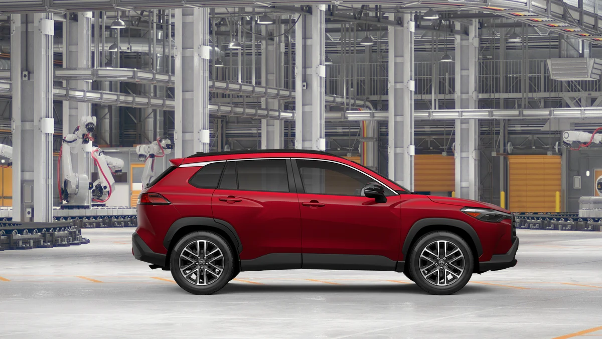 New 2026 Soul Red Crystal Toyota XLE image 12