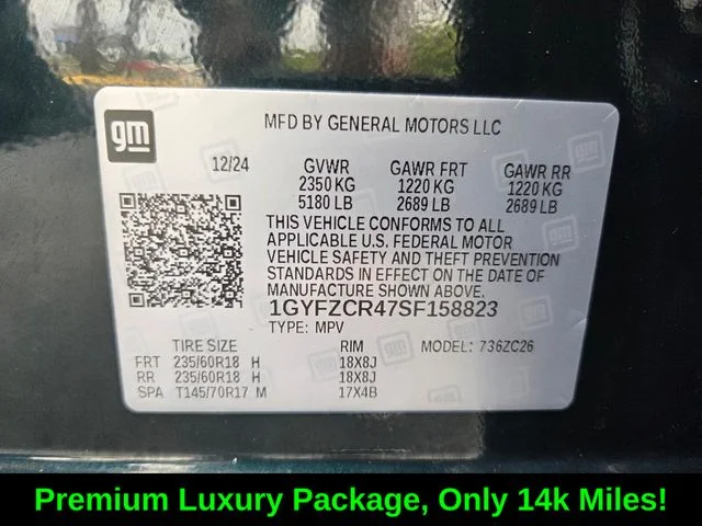 Used 2025 Green Cadillac Premium Luxury image 18