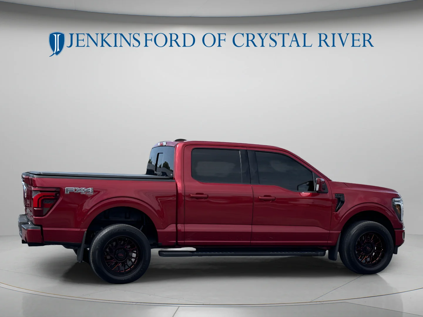 Used 2024 Rapid Red Metallic Tinted Clearcoat Ford LARIAT image 3