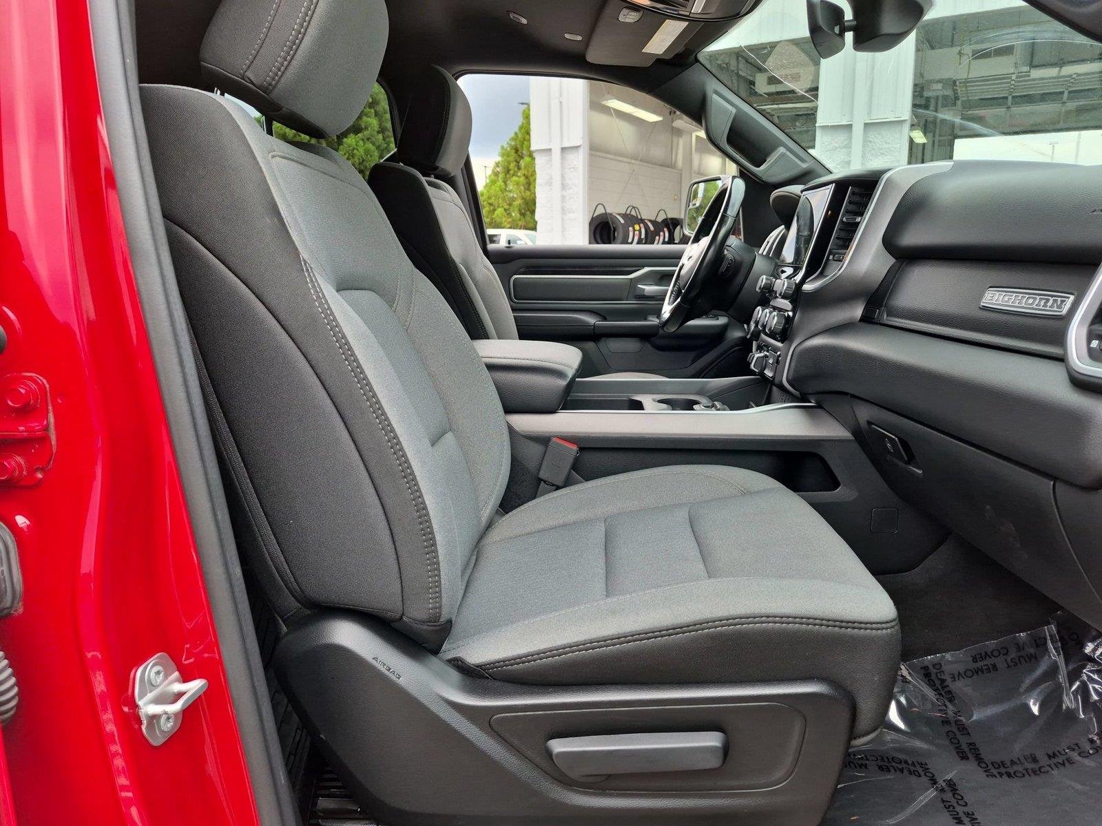 Used 2021 Flame Red Clearcoat Ram Big Horn image 35
