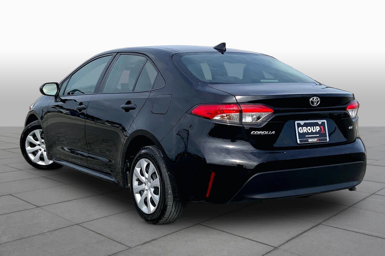 Used 2024 Midnight Black Metallic Toyota LE image 12