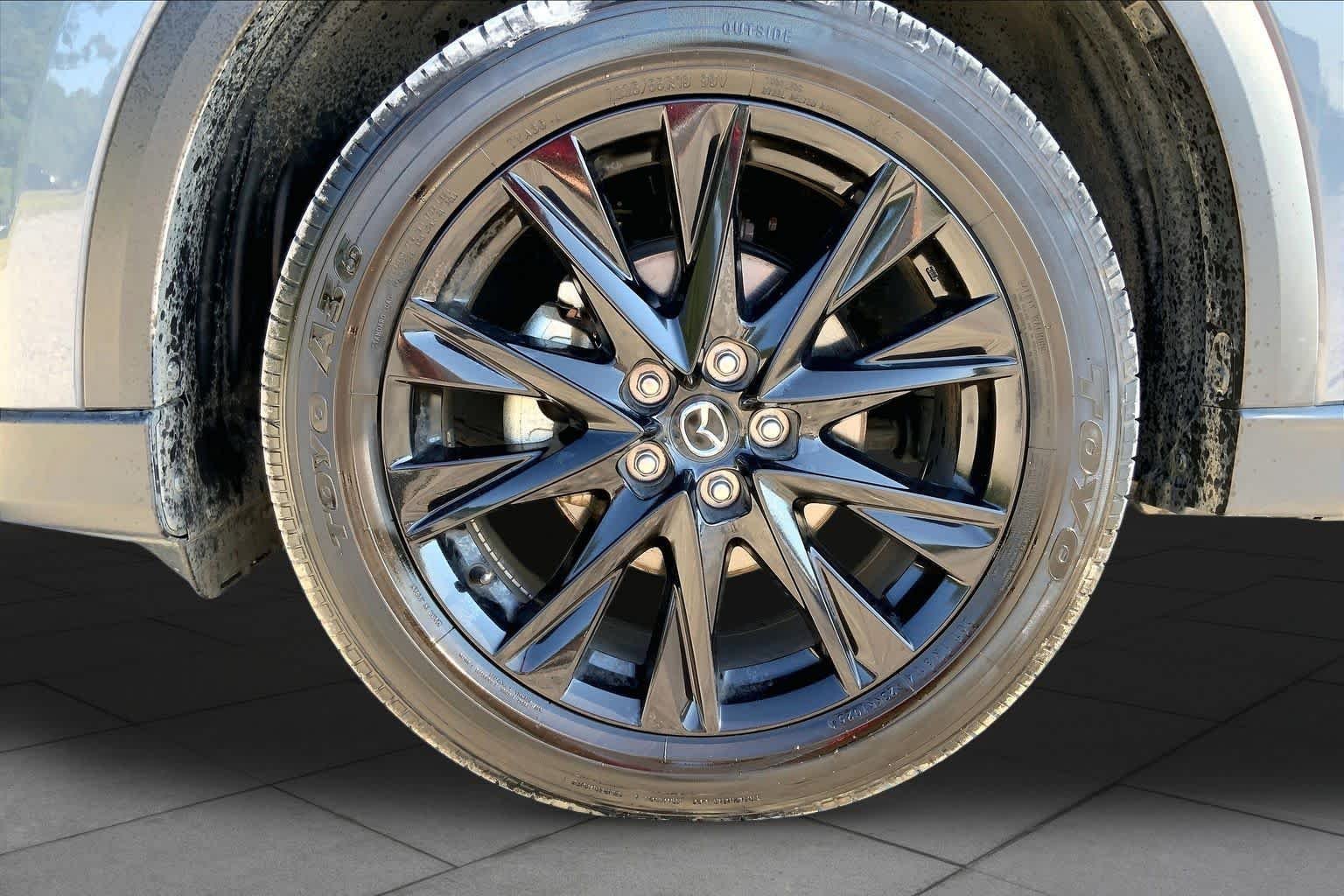 Used 2025 Polymetal Gray Metallic Mazda 2.5 S Carbon Edition image 11