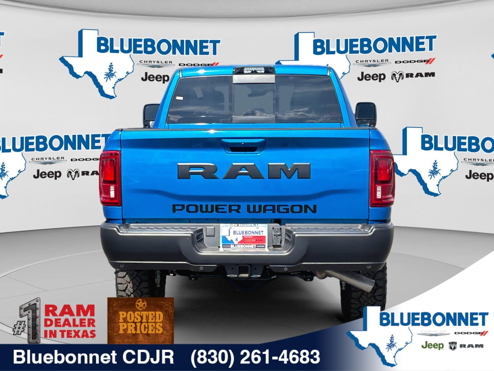 New 2027 Hydro Blue Pearl-Coat Paint RAM Power Wagon Hemi image 6