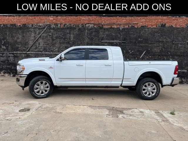 Used 2022 Bright White Clearcoat Ram Limited image 2