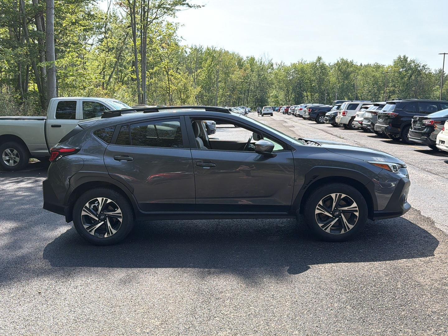 Used 2024 Magnetite Gray Metallic Subaru Premium image 7