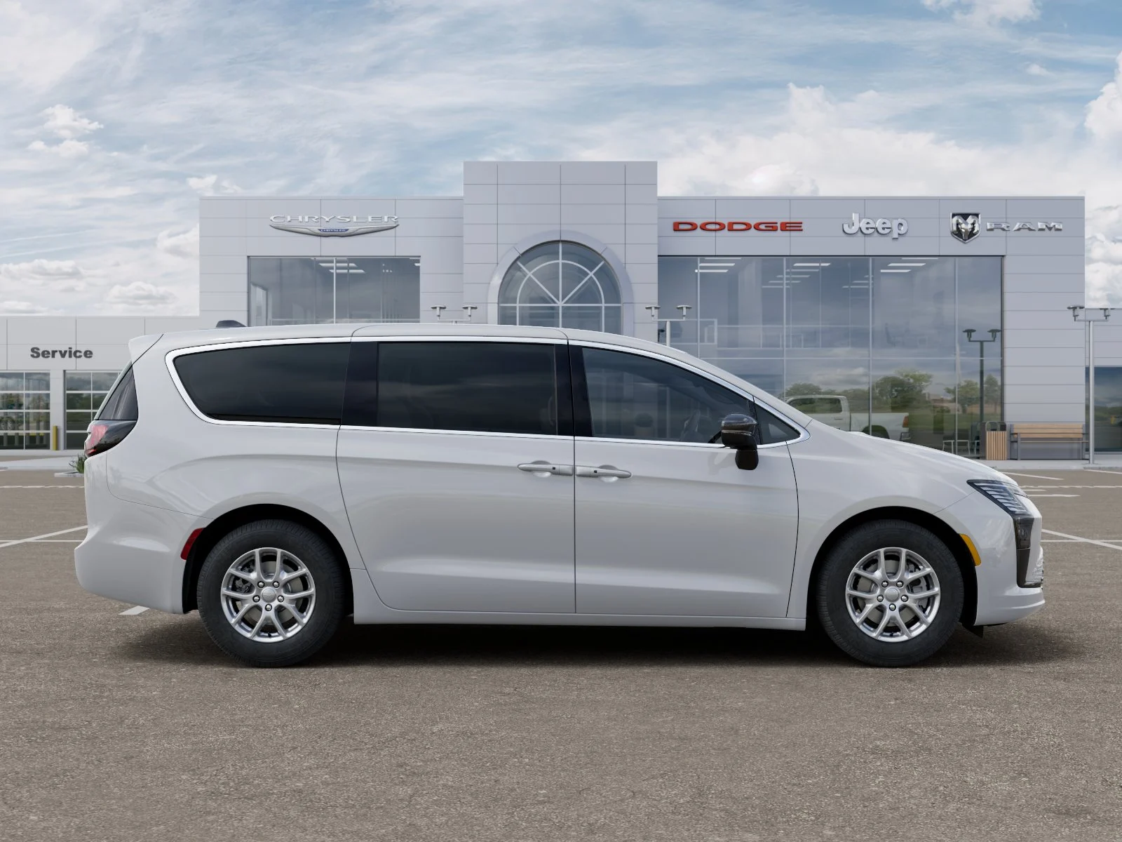 New 2027 Bright White Clear-Coat Exterior Paint Chrysler Select image 49