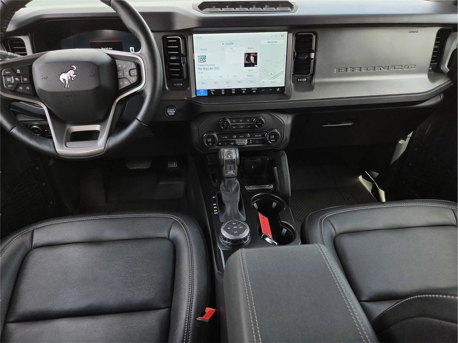 Used 2025 Shadow Black Ford Badlands image 9