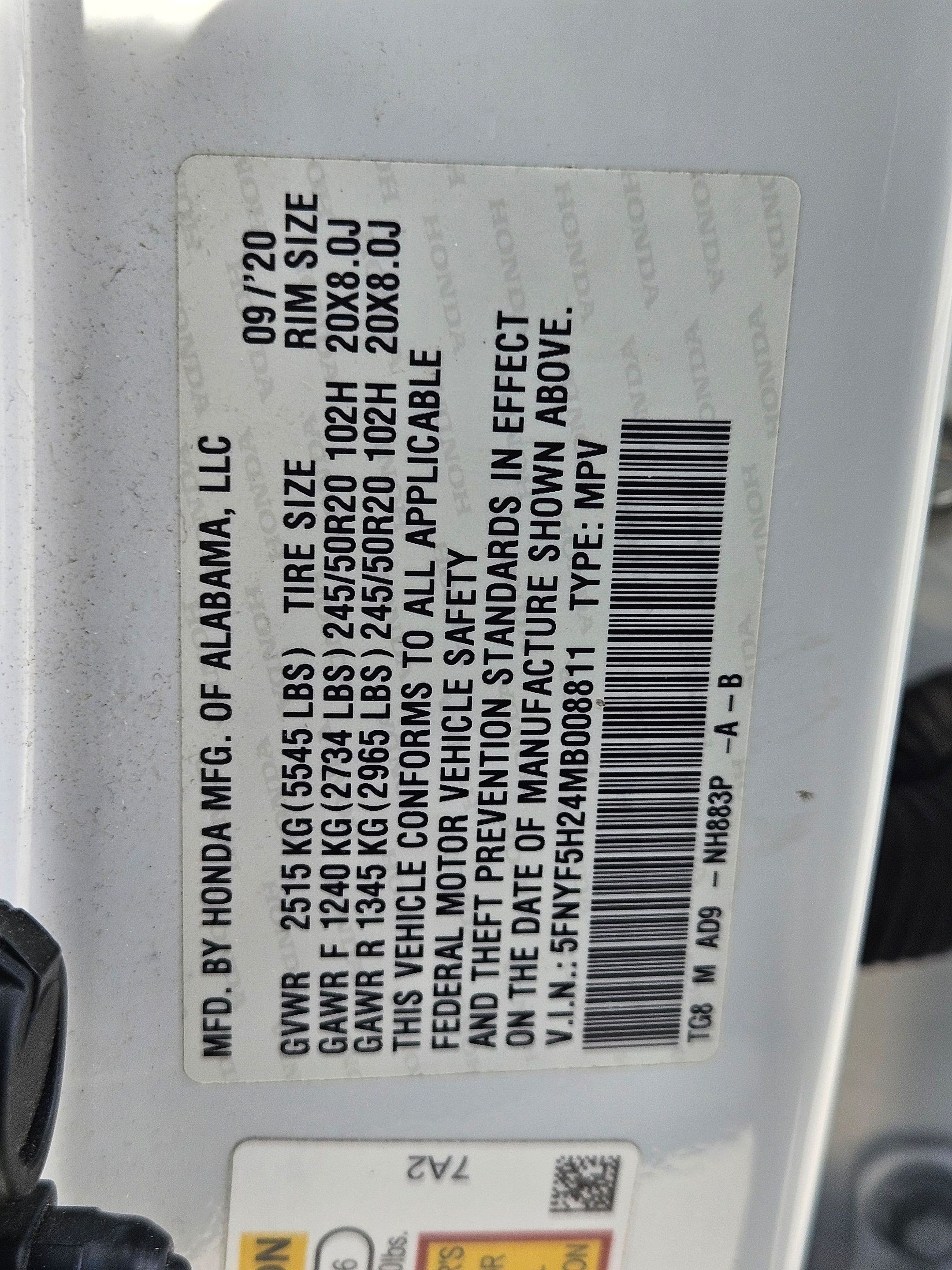 Certified Used 2021 Silver Honda 2WD Special Edition image 25