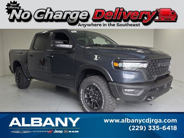 New 2026 Forged Blue Metallic Exterior Paint RAM Rebel image 1