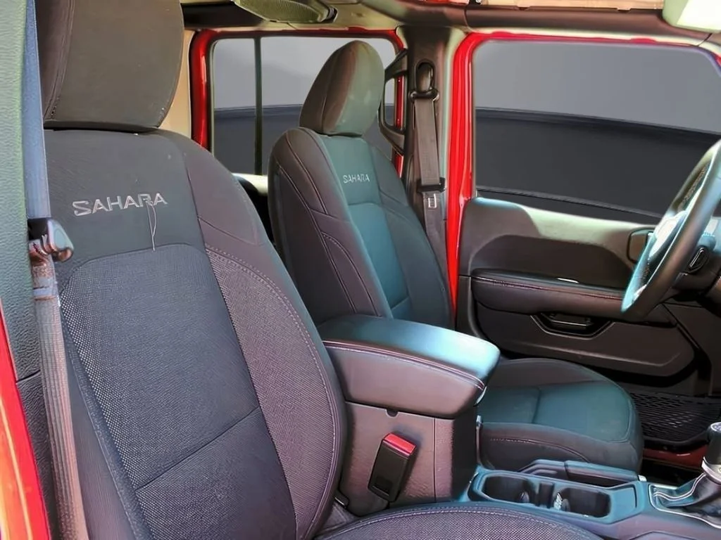 Used 2023 Firecracker Red Jeep Sahara image 25