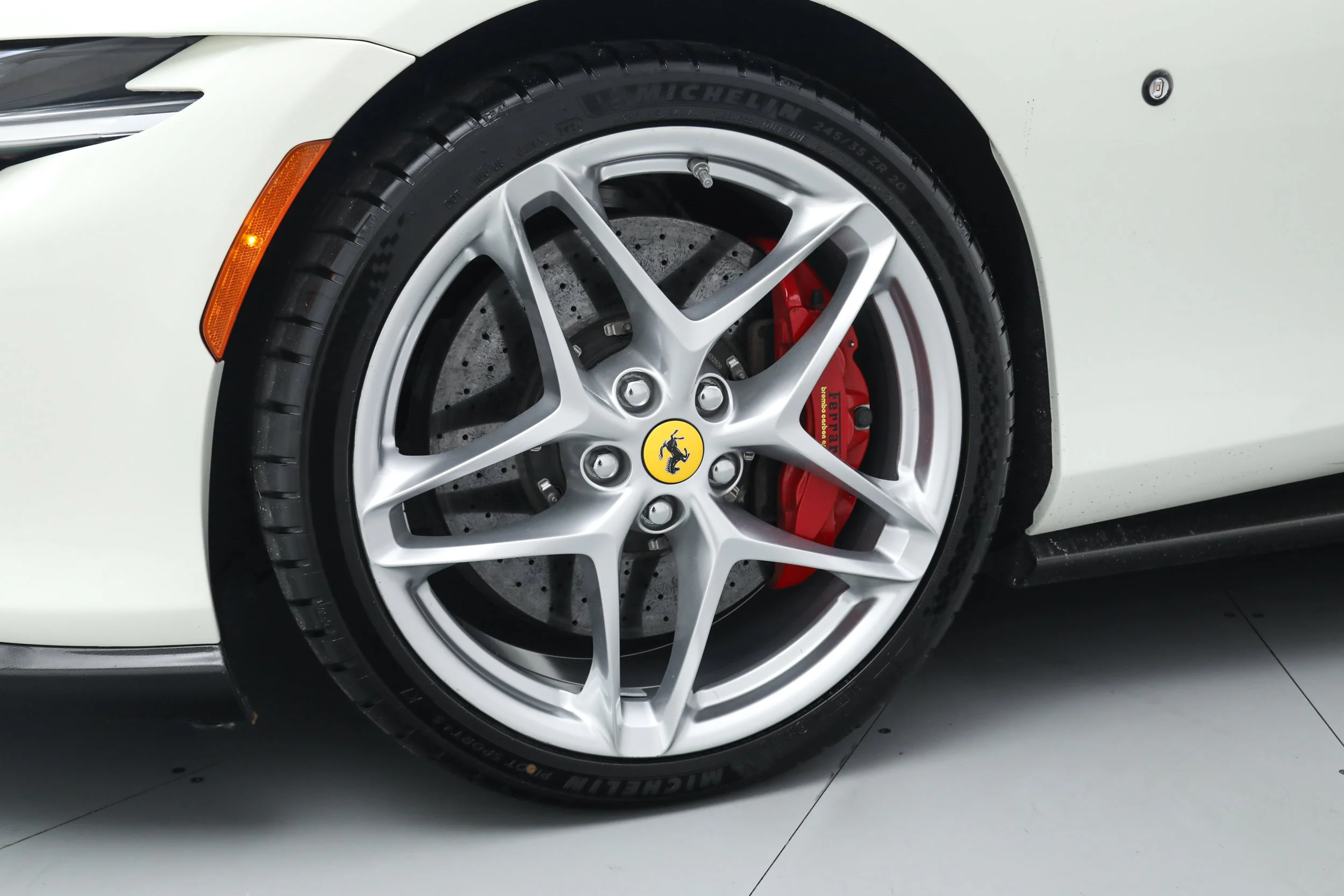 Certified Used 2021 White Ferrari  image 15