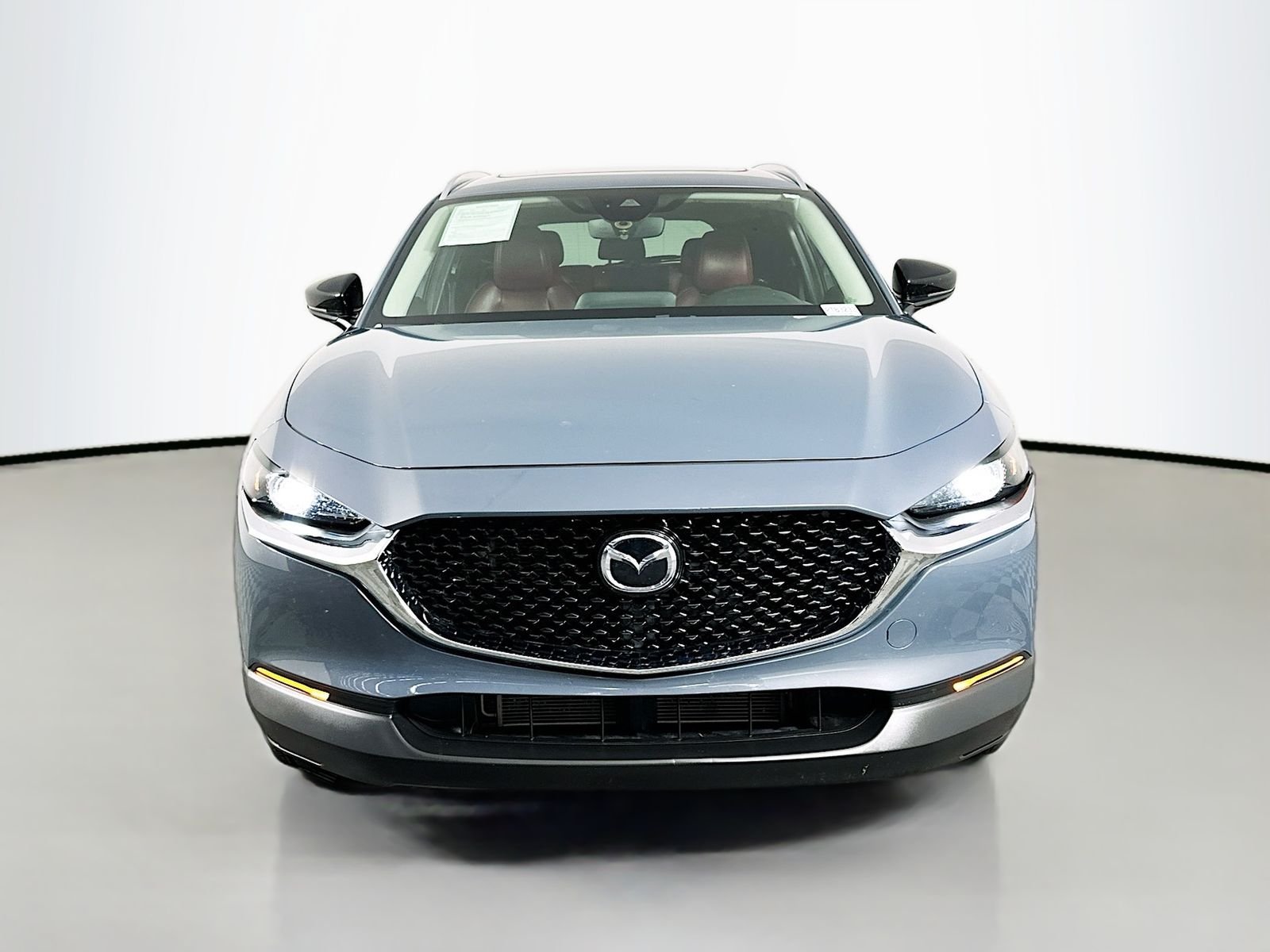 Used 2022 Polymetal Gray Metallic Mazda 2.5 S Carbon Edition AWD with Leather Heated Seats image 2