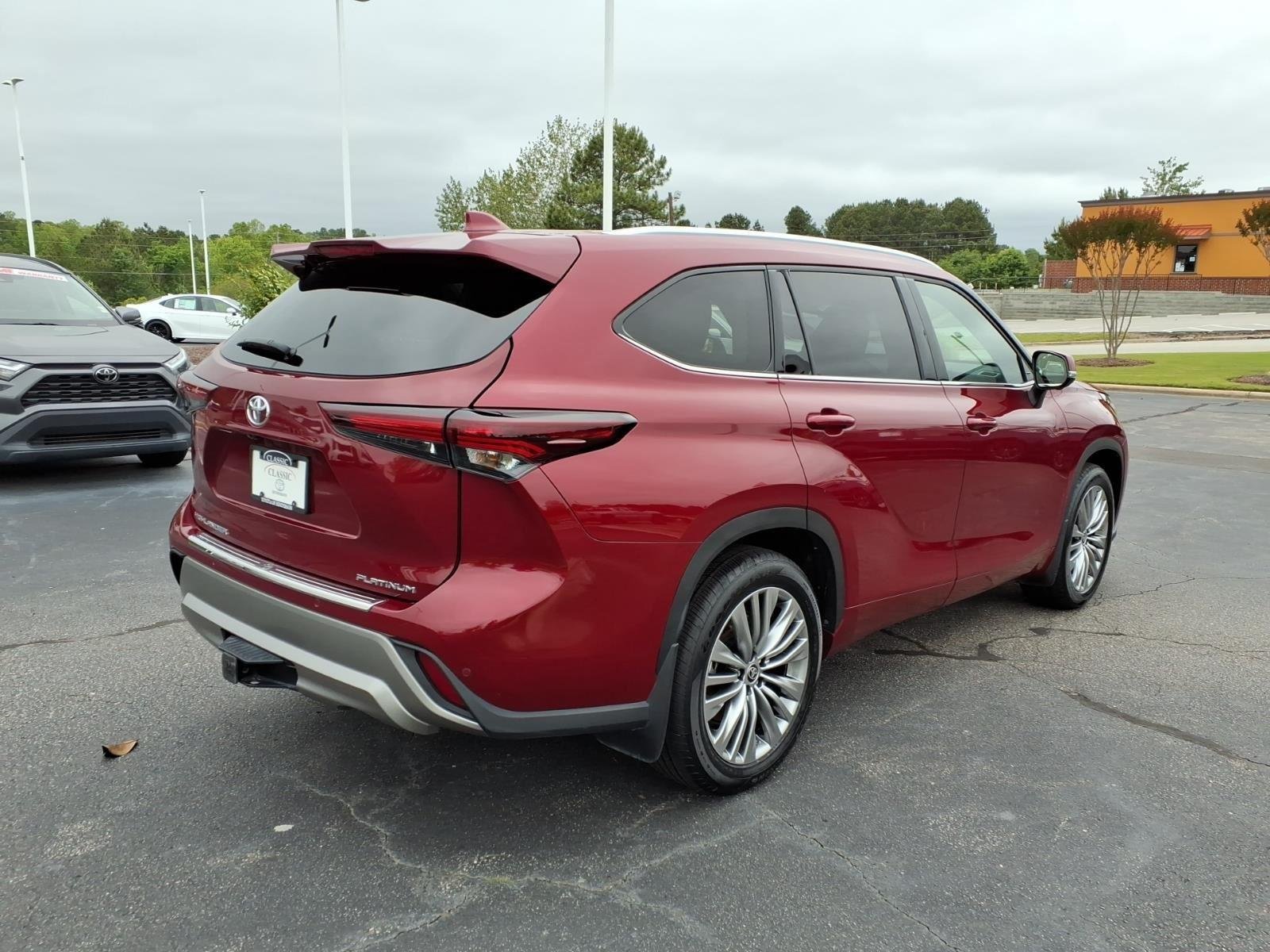 Used 2024 Ruby Flare Pearl Toyota Platinum image 2