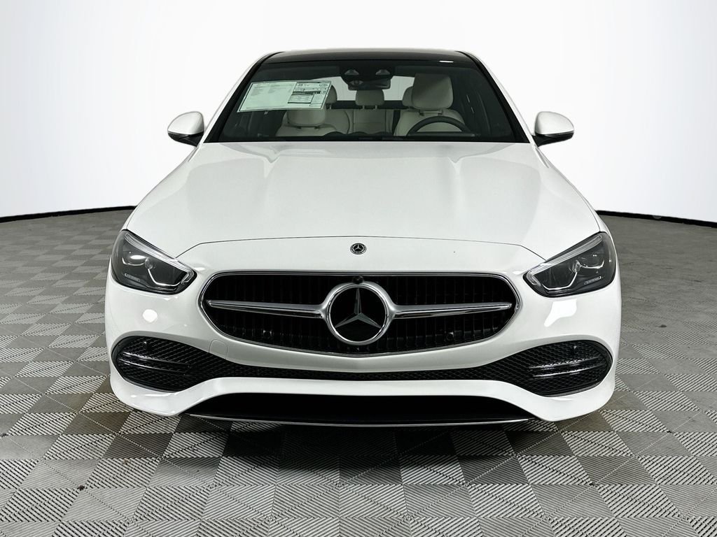 New 2026 Polar White Mercedes-Benz C 300 image 2