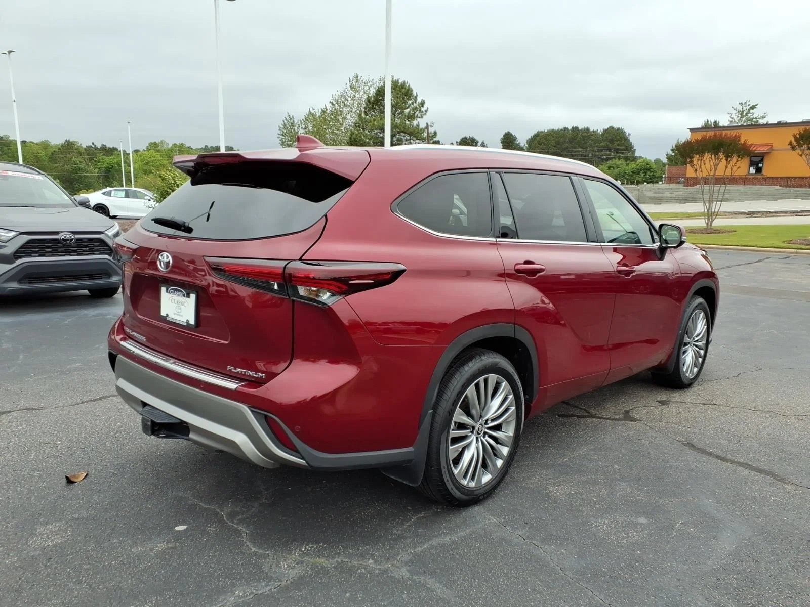 Used 2024 Ruby Flare Pearl Toyota Platinum image 2
