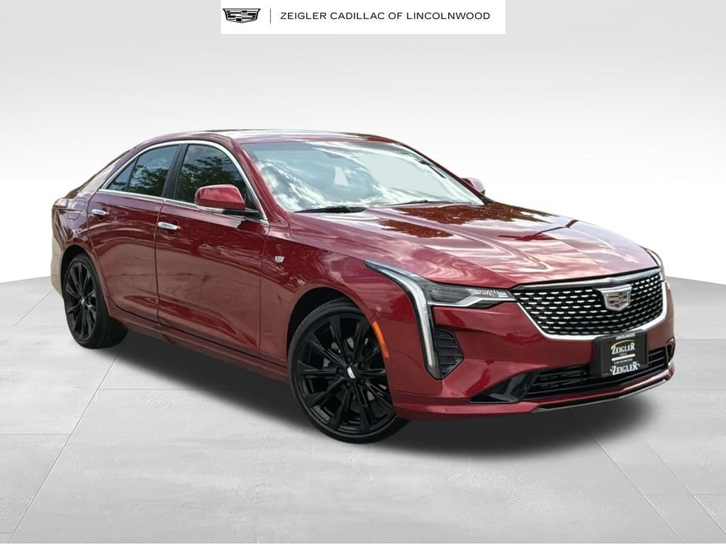Used 2023 Radiant Red Tintcoat Cadillac Premium Luxury image 1
