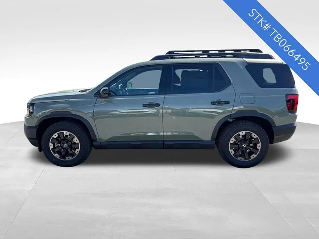 New 2026 Ash Green Metallic Honda TrailSport Elite image 4