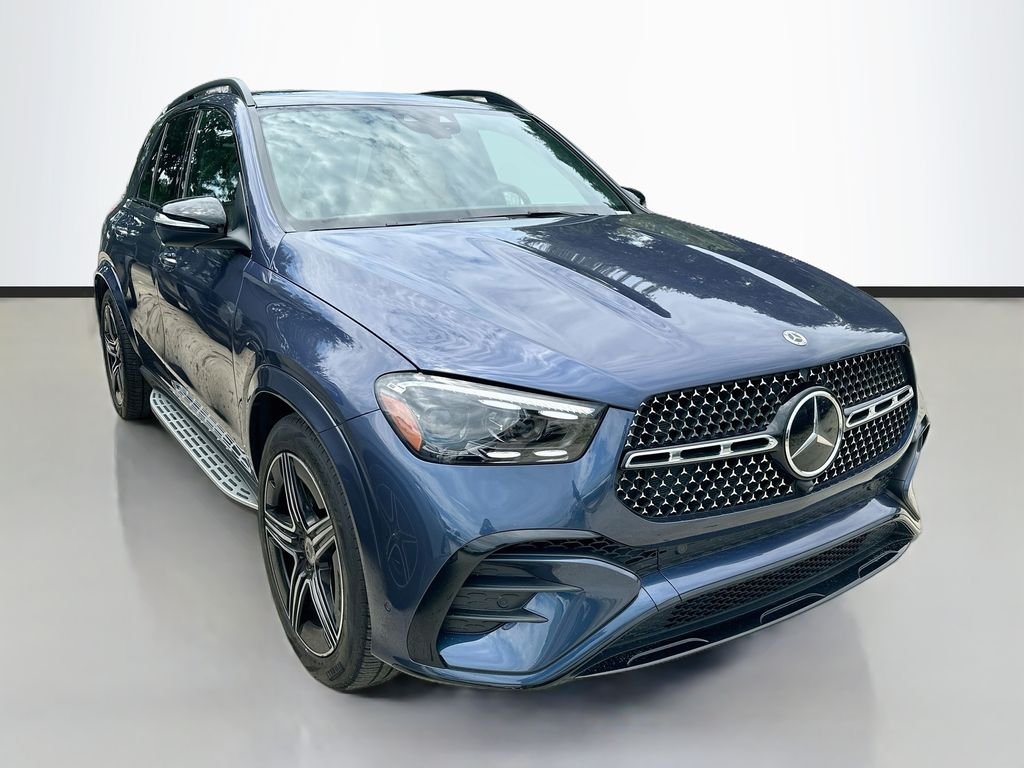 Certified Used 2026 Blue Mercedes-Benz GLE 580 image 3