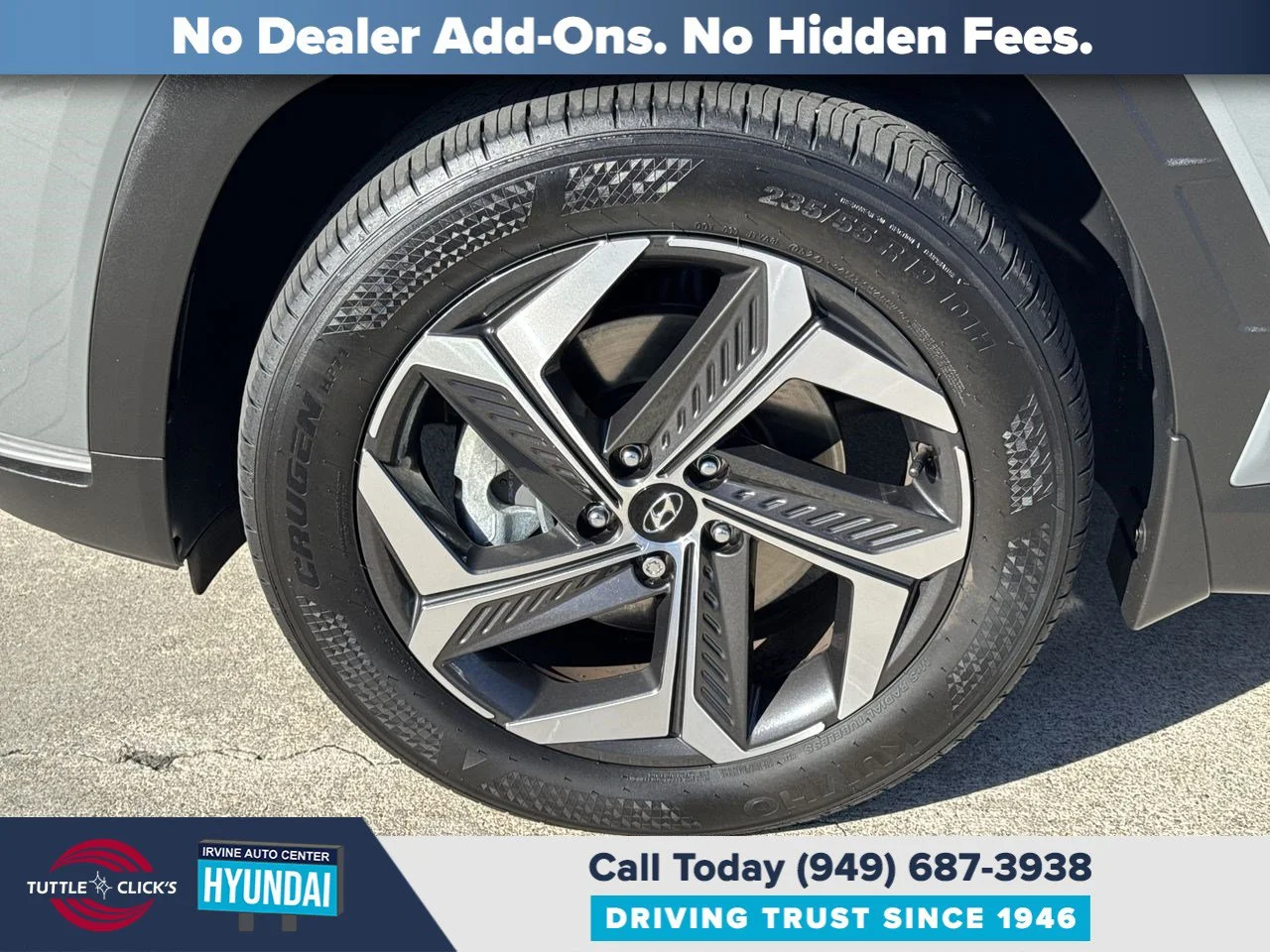 Used 2024 HAMPTON GRAY HYUNDAI SEL image 20