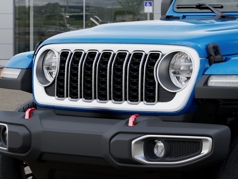 New 2026 Hydro Blue Pearl-Coat Exterior Paint Jeep Sahara image 42