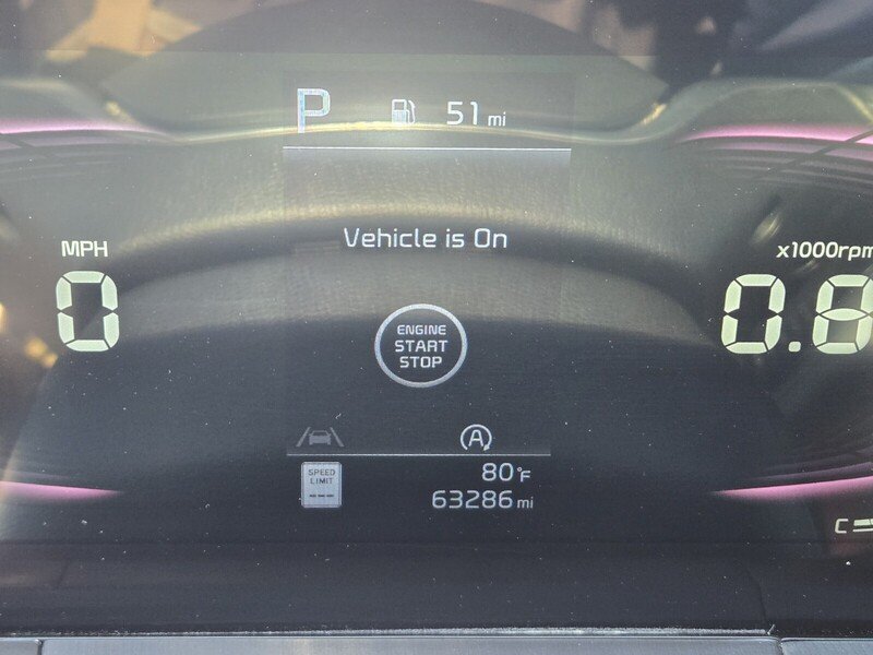 Used 2023 Dawning Red KIA S AWD image 24