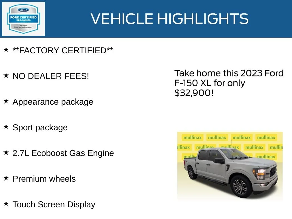 Certified Used 2023 White Ford XL image 12