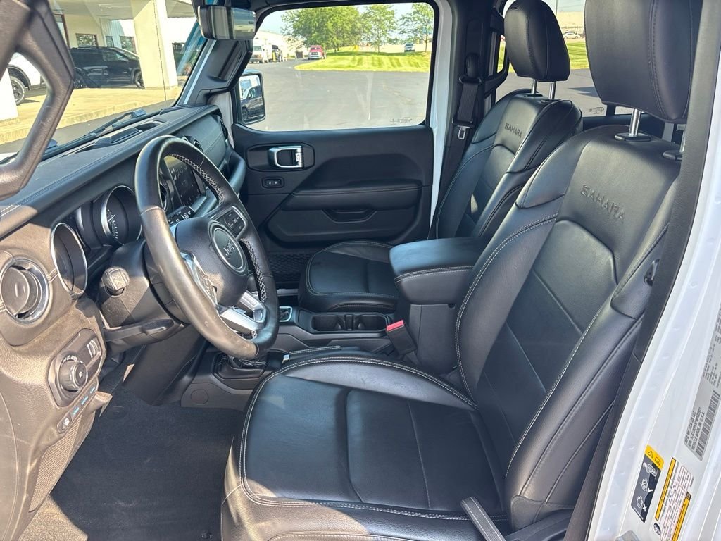Used 2023 White Jeep Sahara 4xe image 25