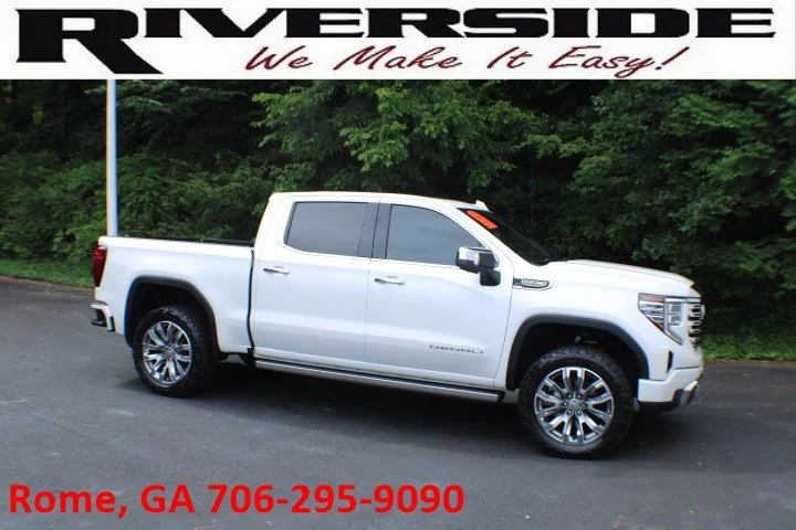 Certified Used 2023 White Frost Tricoat GMC Denali image 1