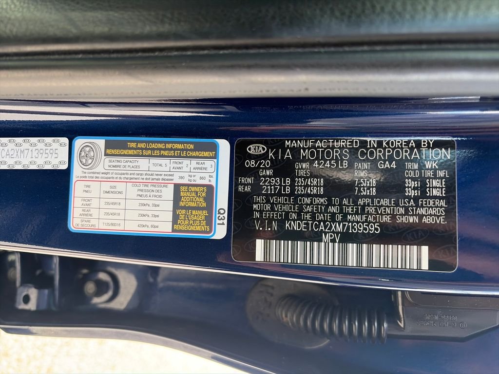 Used 2021 Blue Kia SX image 30