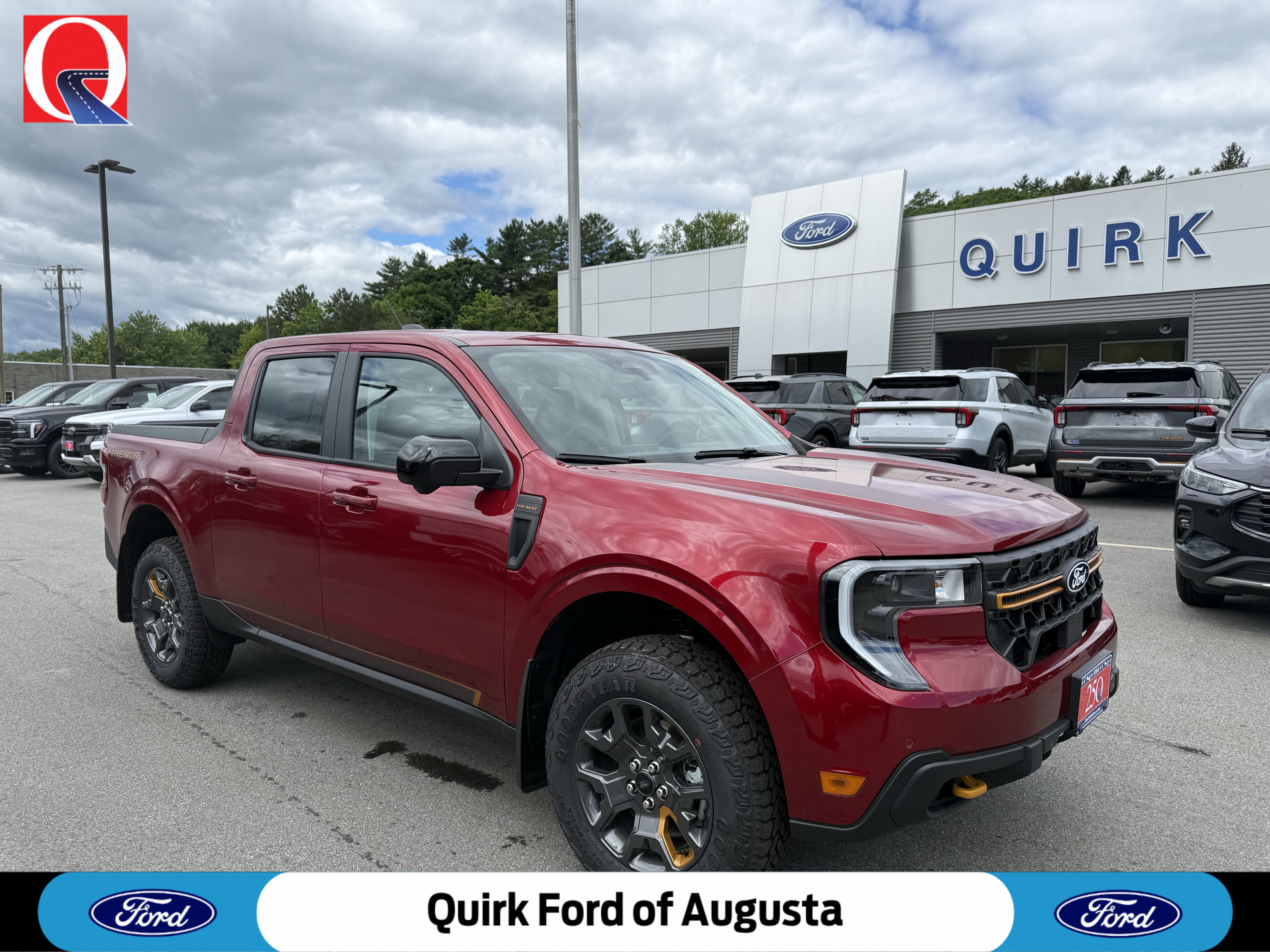 New 2026 Ruby Red Metallic Tinted Clearcoat Ford Tremor® image 1