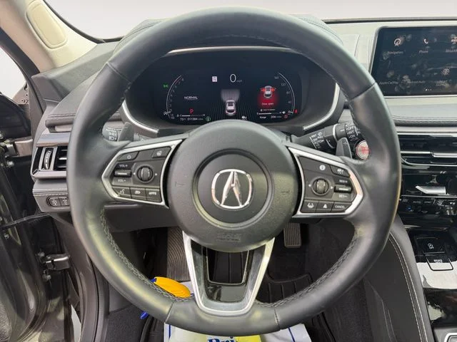 Used 2023 Liquid Carbon Metallic Acura Advance image 13