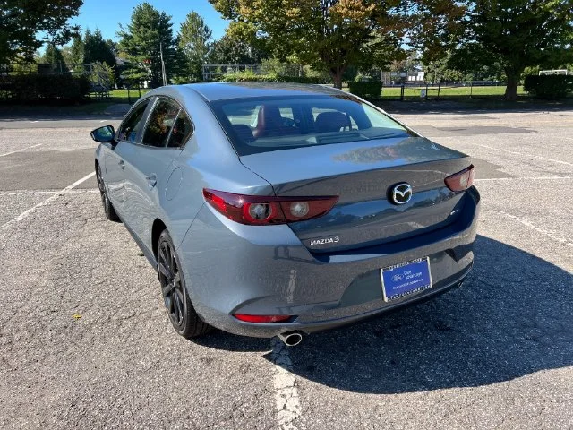 Used 2022 Polymetal Gray Metallic Mazda Carbon Edition image 8