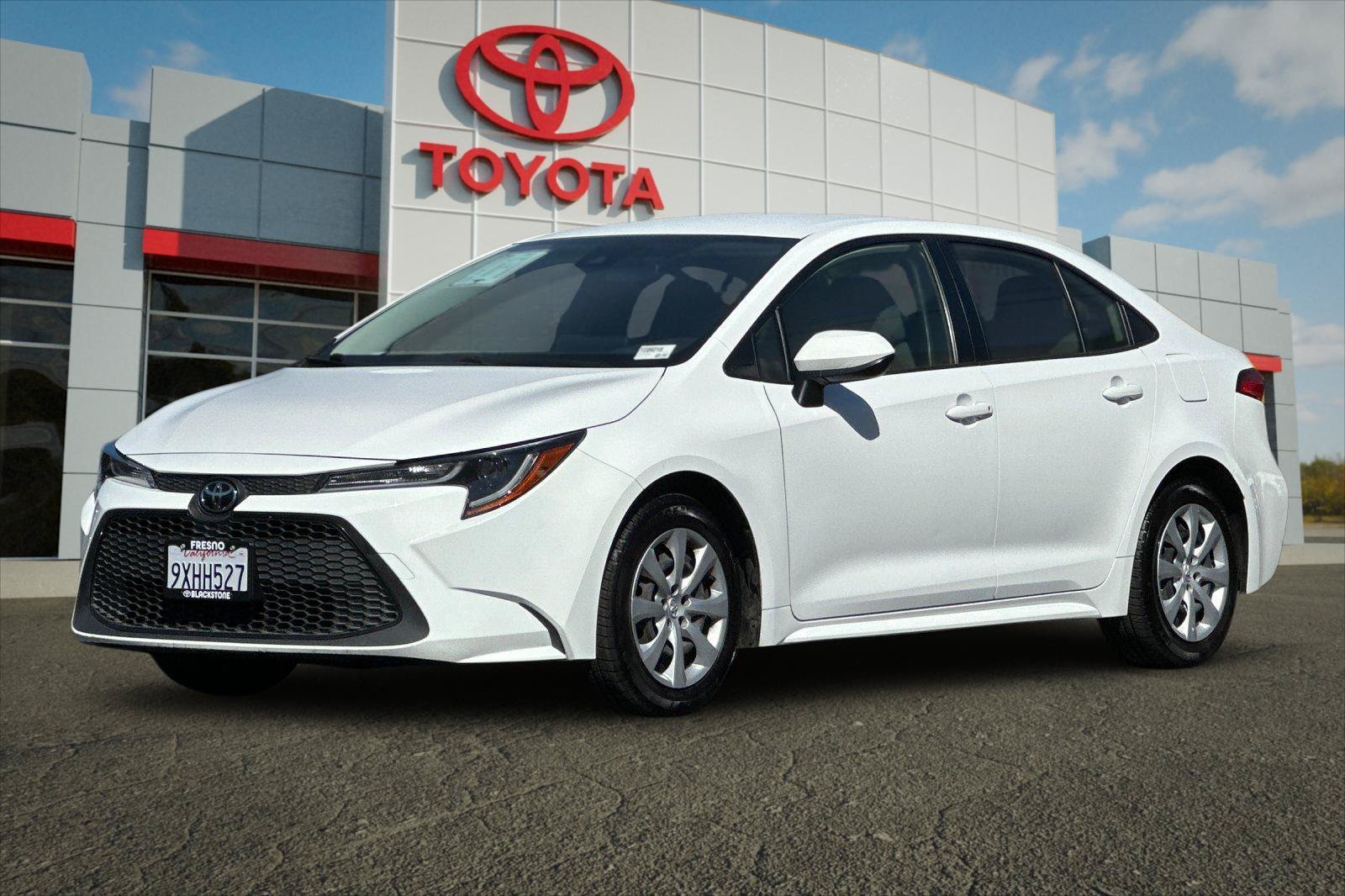 Certified Used 2022 White Toyota LE image 7