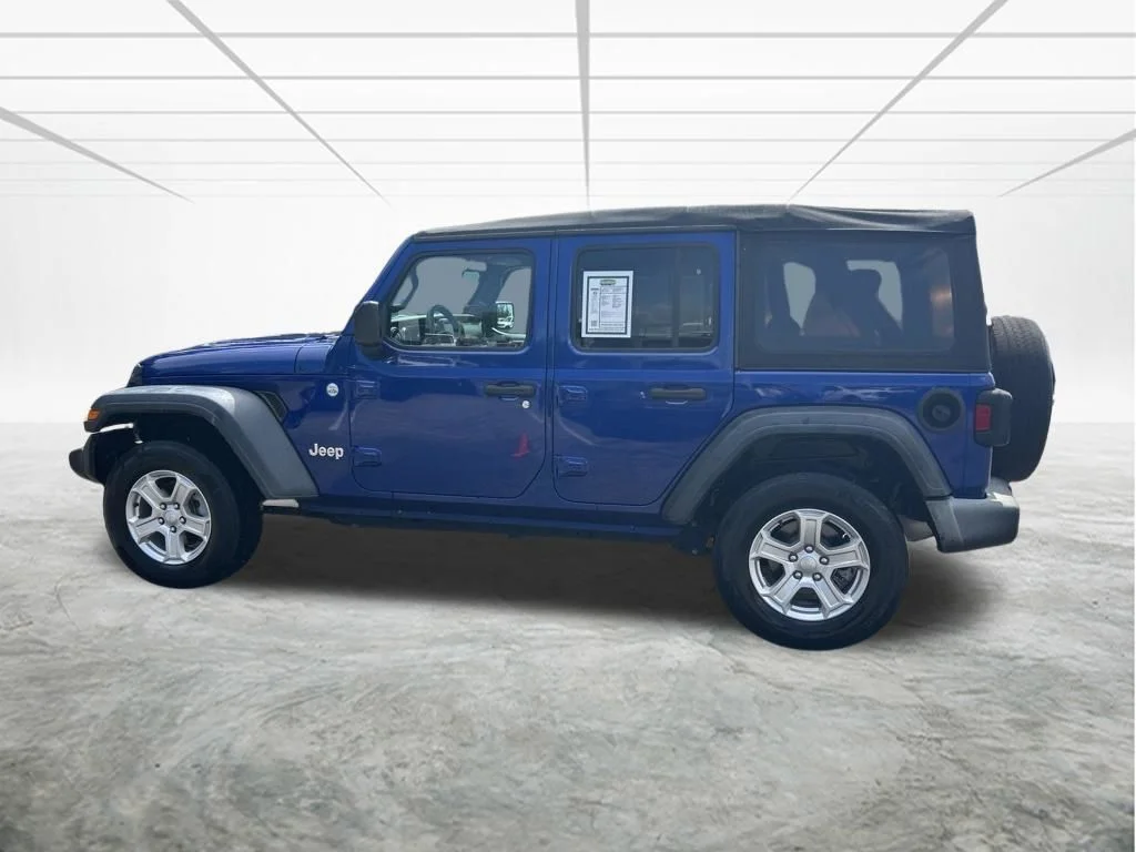 Used 2019 Blue Jeep Unlimited Sport S image 7