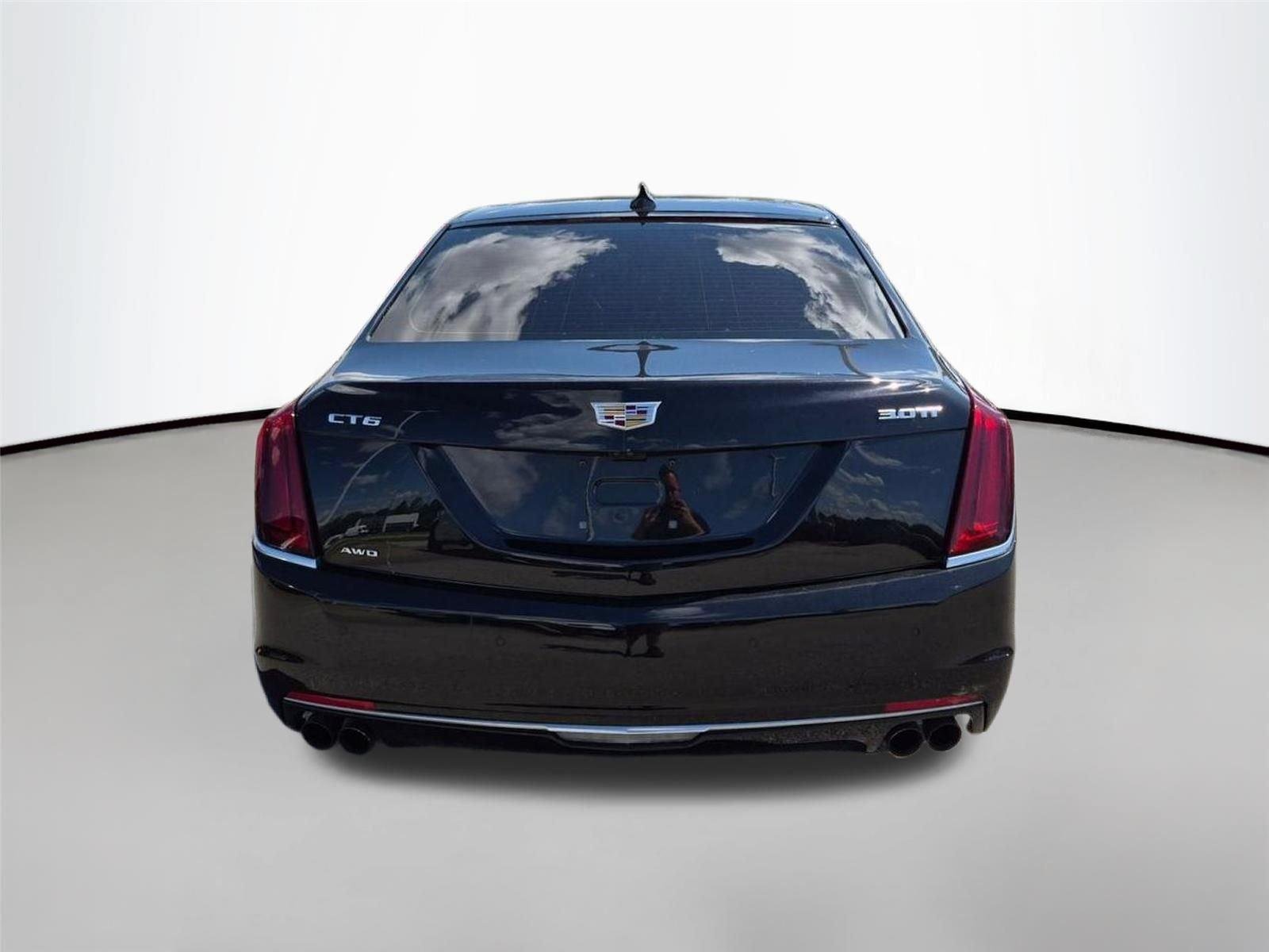 Used 2018 Stellar Black Metallic Cadillac Platinum AWD image 6