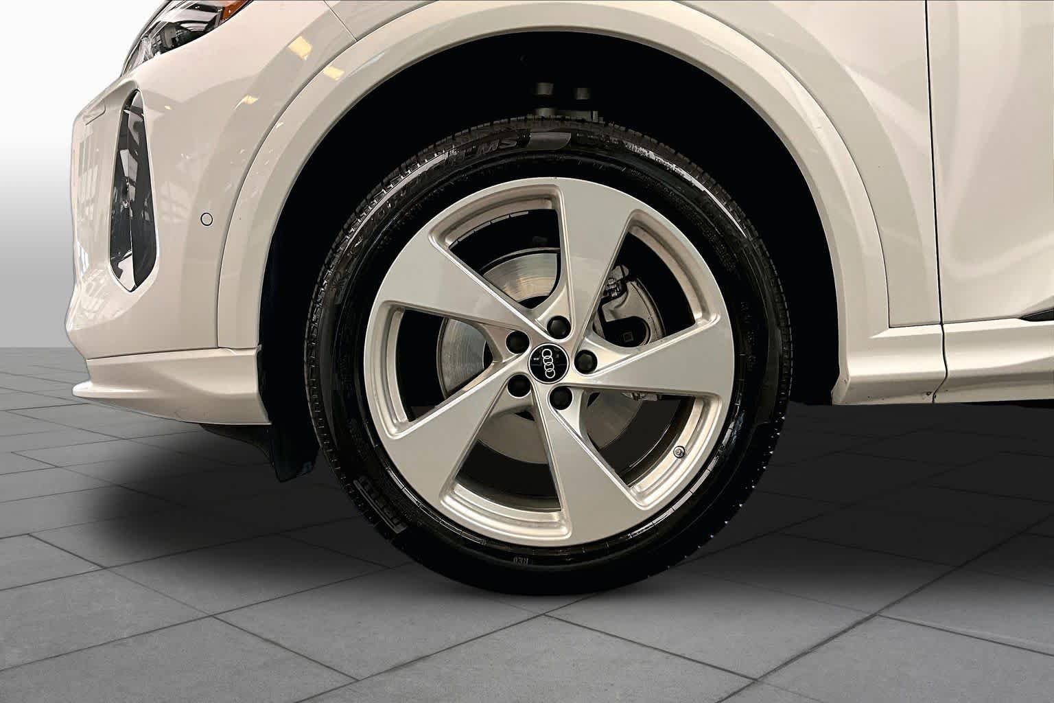 Used 2025 Glacier White Metallic Audi Premium Plus image 11