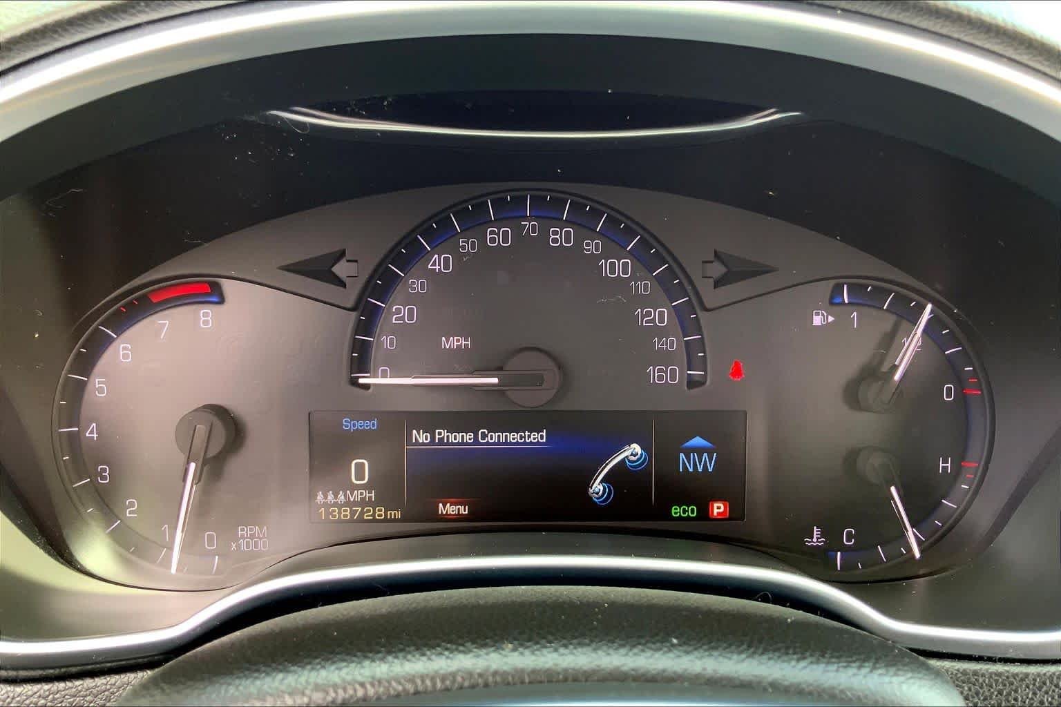 Used 2013 Platinum Ice Tricoat Cadillac Luxury Collection image 25