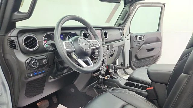 Used 2023 Silver Jeep Sahara 4xe image 16
