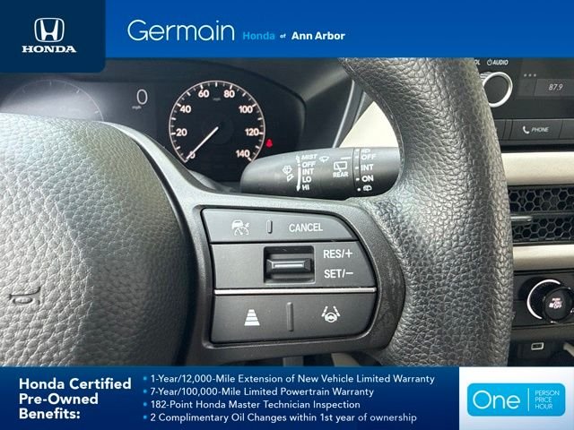Certified Used 2024 Modern Steel Metallic Honda 5DR AWD LX image 23