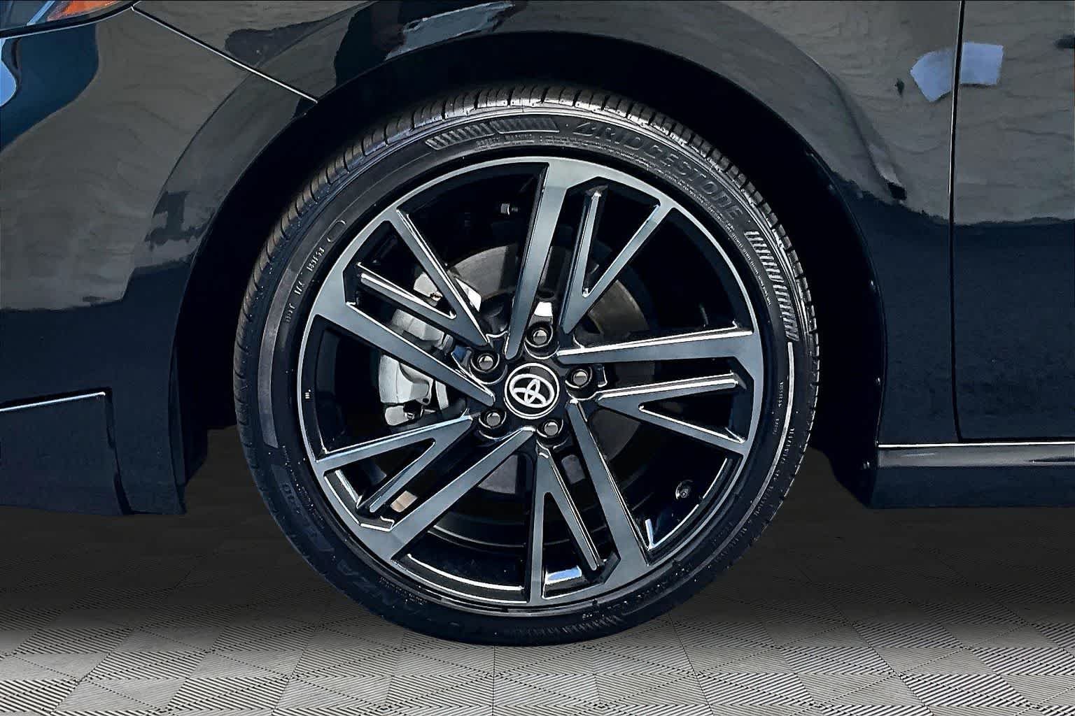 Used 2025 Midnight Black Metallic Toyota XSE image 11