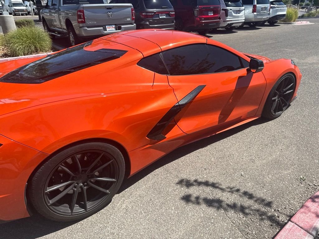 Used 2020 Orange Chevrolet Stingray image 19