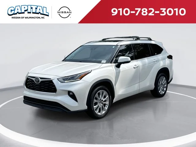 Used 2021 White Toyota Limited image 1
