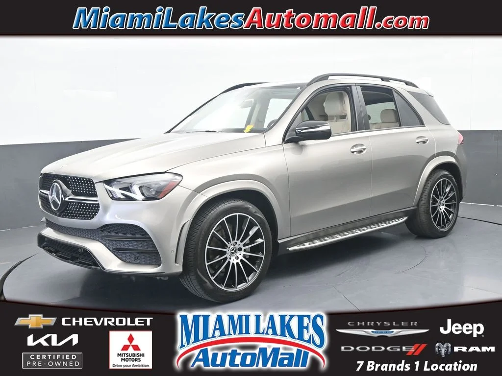 Used 2022 Gold Mercedes-Benz GLE 350 image 1