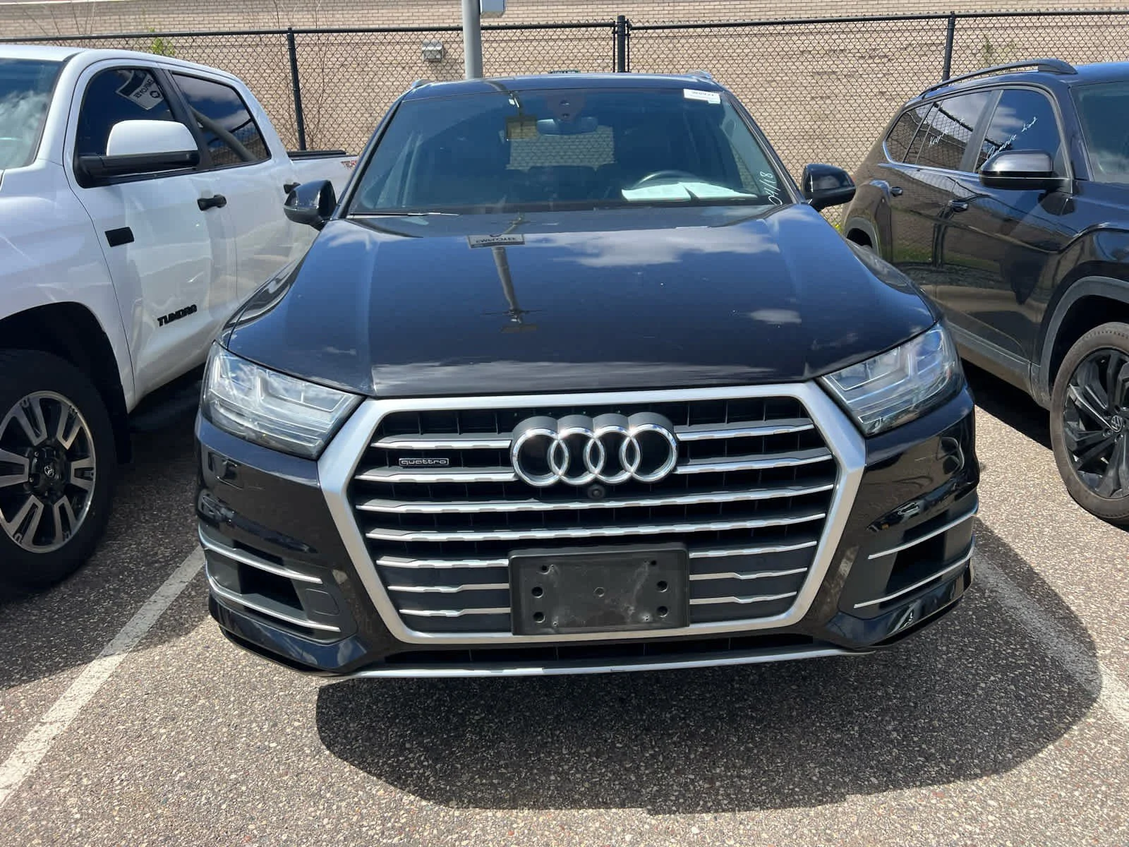 Used 2019 Audi Q7 Premium Plus with VIN WA1LAAF76KD000675 for sale in Brooklyn Center, Minnesota