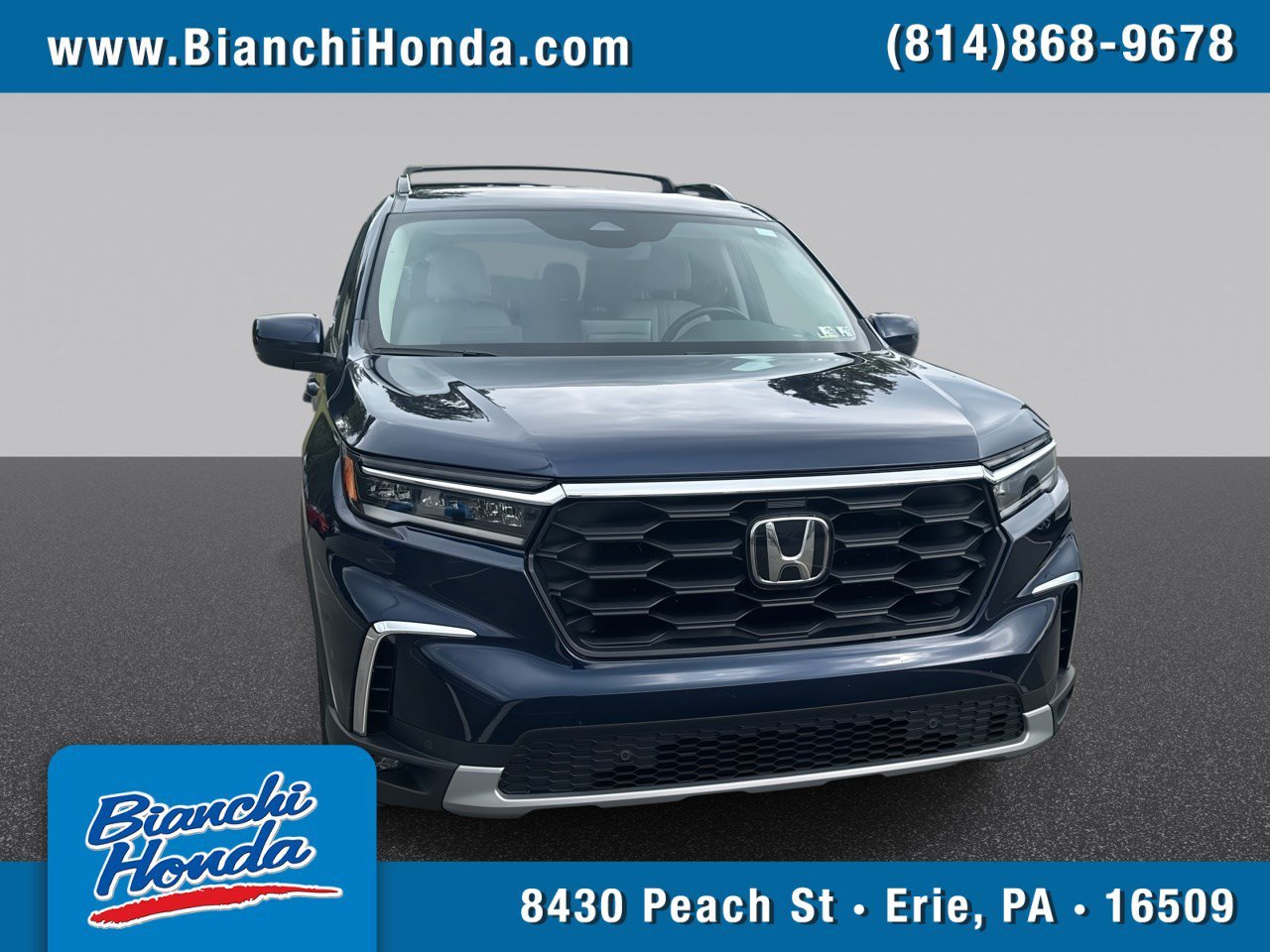 Used 2023 Blue Honda EX-L 8 Passenger image 1